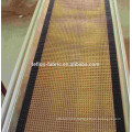 heat insulation non-sticky teflon coated fiberglass wire mesh fabric